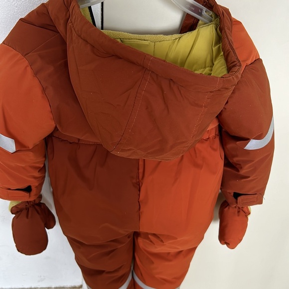 zara water repellent and windproof hooded snowsuit - Picture 3 of 5